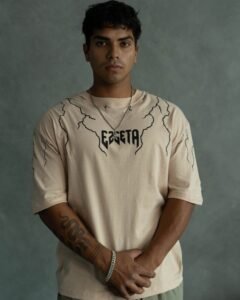 Polo Beige Trueno para Hombre