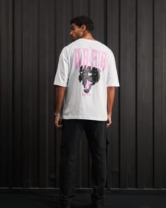 polo blanco mafia para hombre