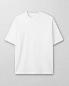 Polo Blanco Oversize para hombre