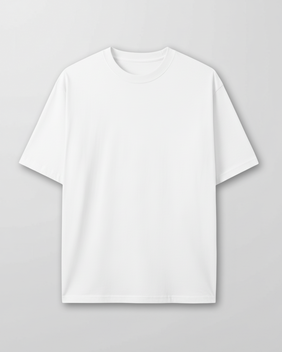 Polo Blanco Oversize Hombre (1)