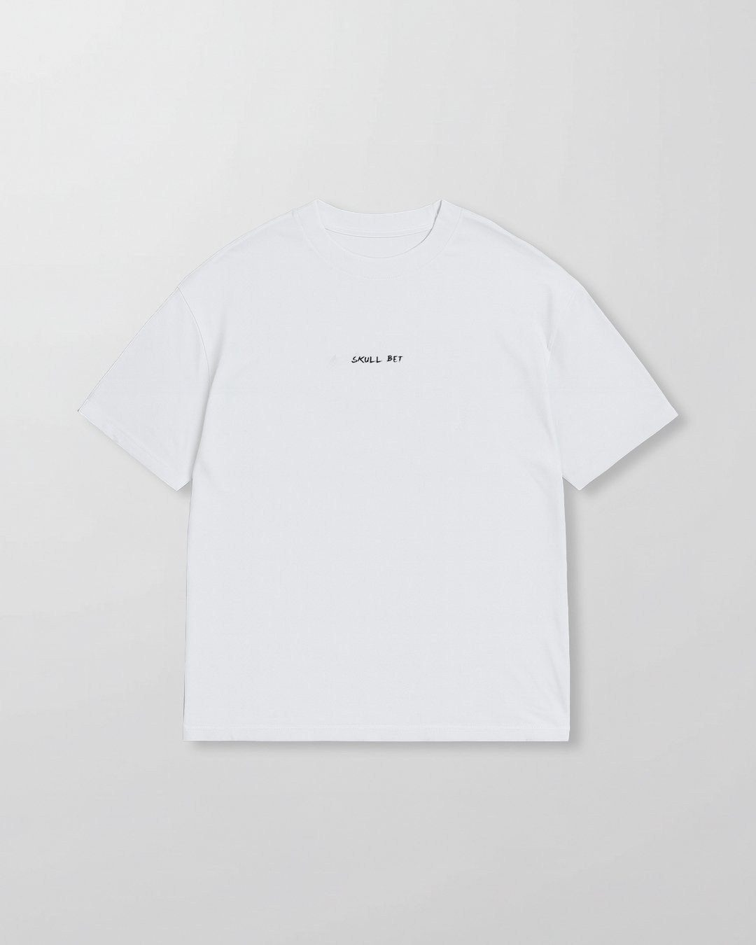 Polo Blanco Skull Bet Hombre (1)