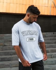 Polo Melange Vintage para Hombre