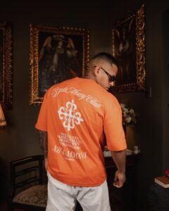 Polo Naranja Money Club para Hombre