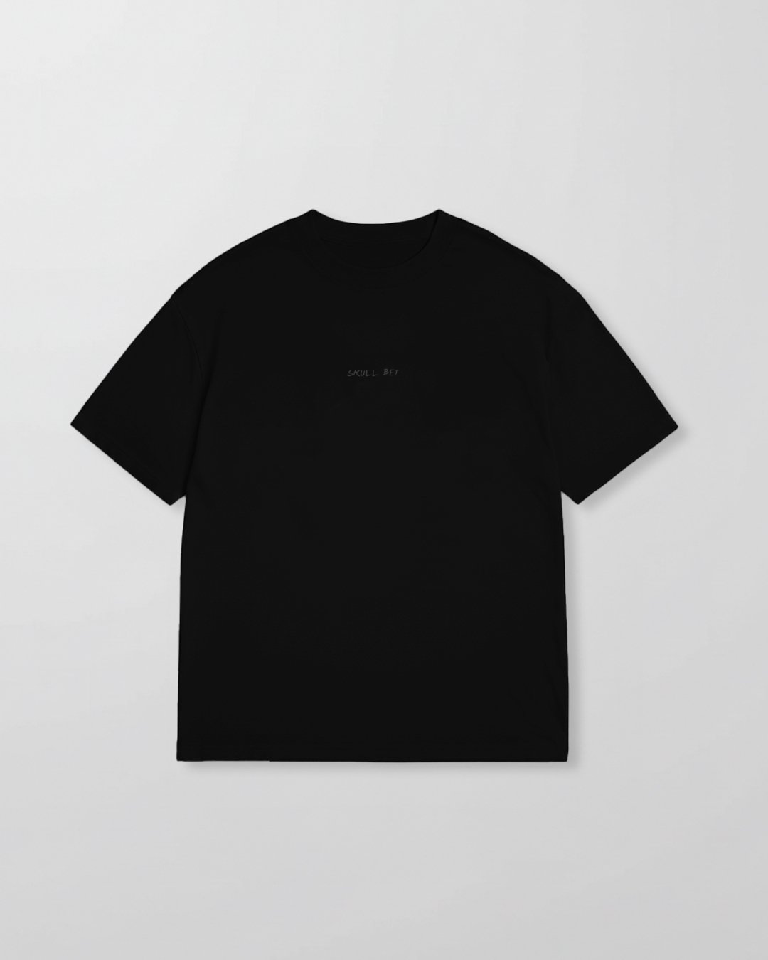 Polo Negro Skull Bet Hombre (1)