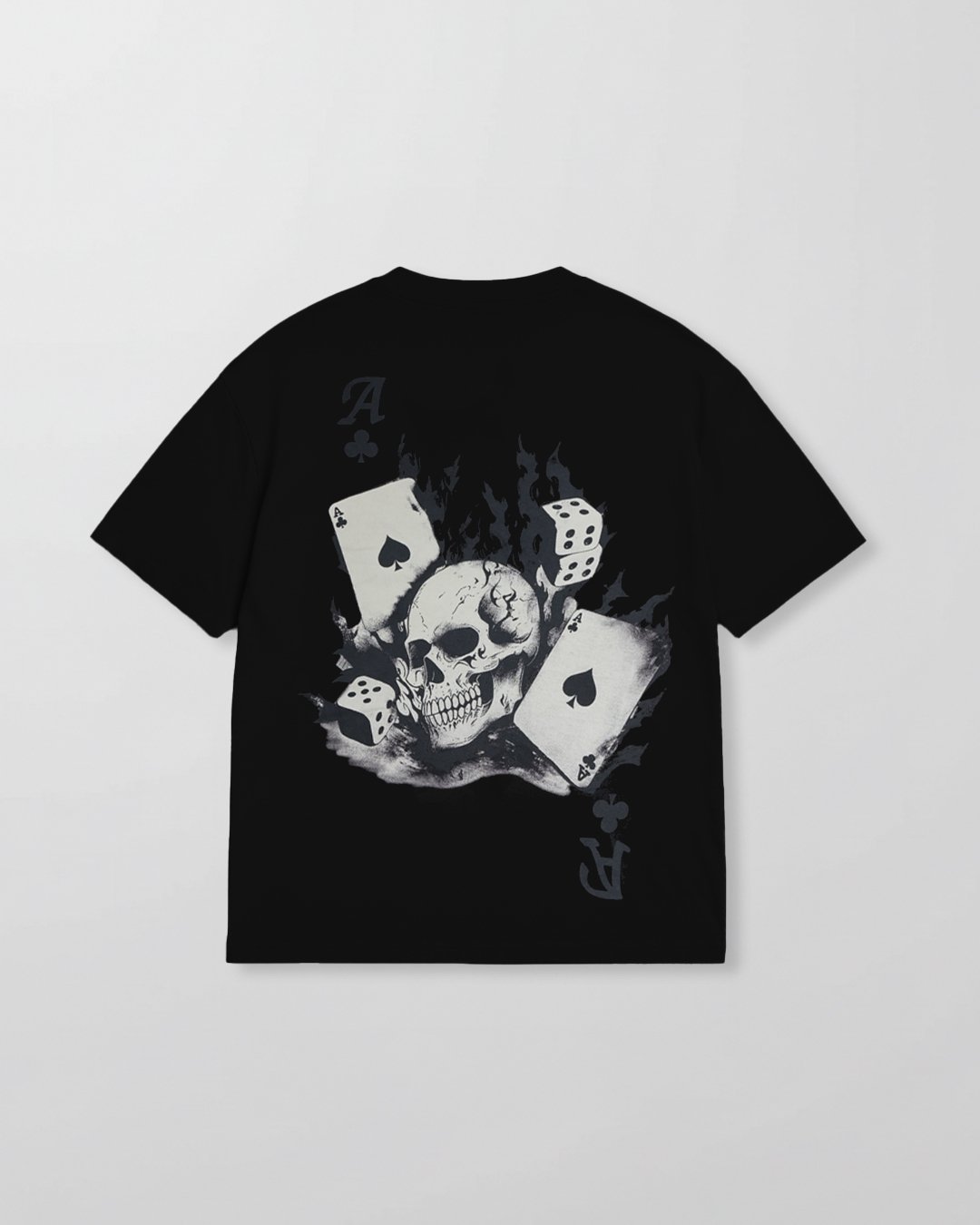 Polo Negro Skull Bet Hombre (2)