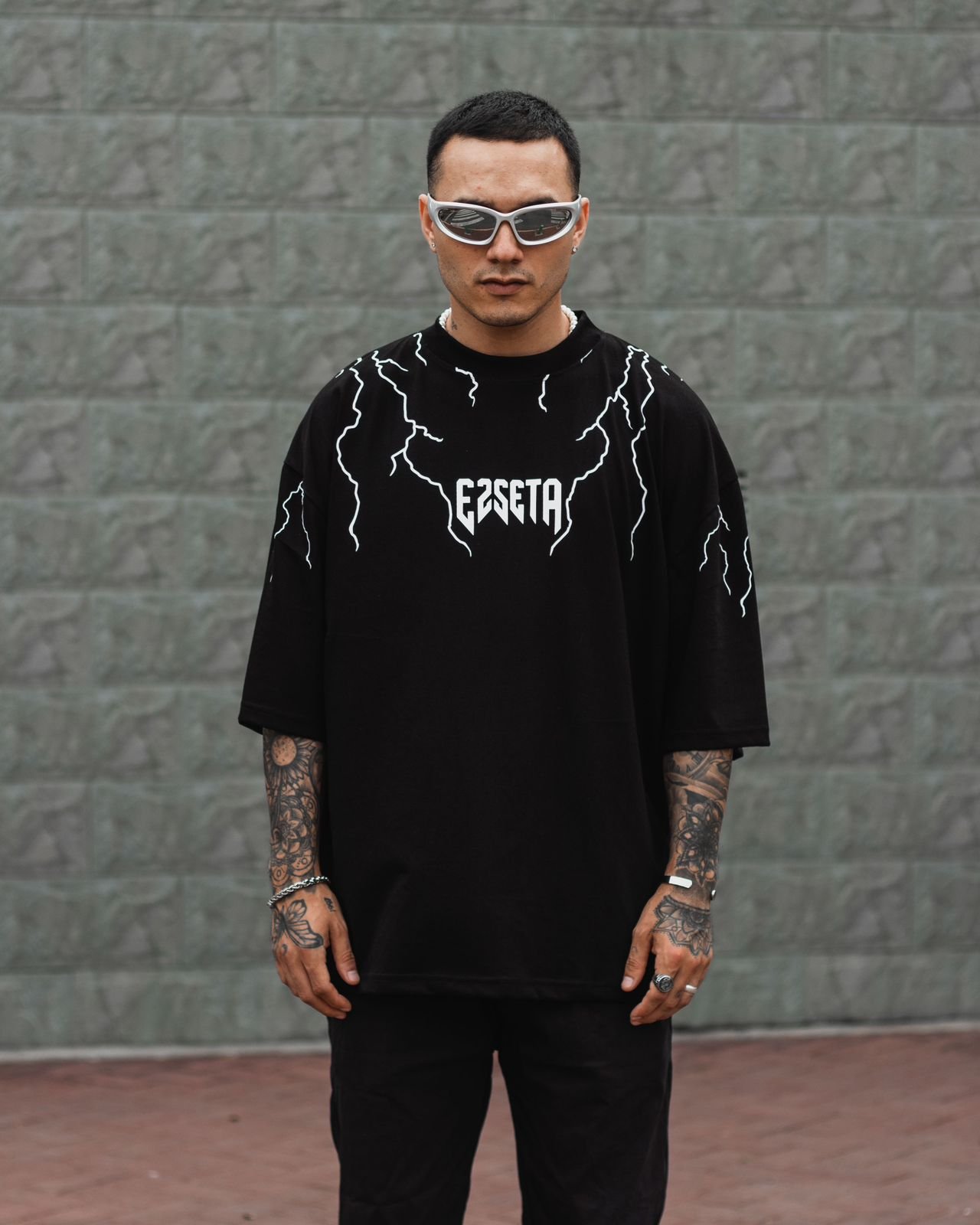Polo Negro Trueno para Hombre