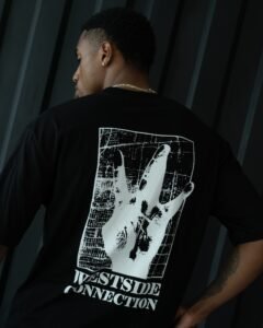 Polo Negro Wedside para Hombre