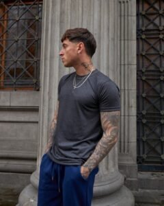 Polo Plomo Rata Basico para unisex