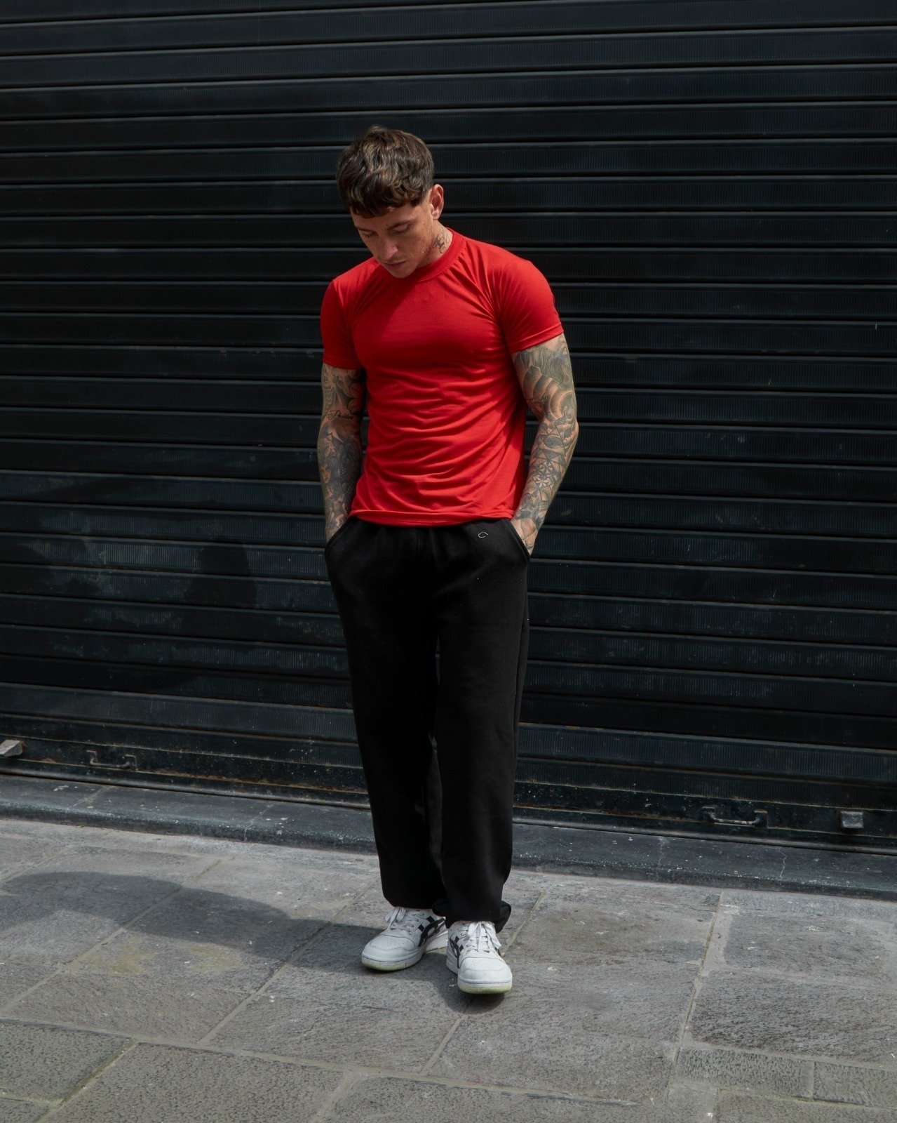 Polo Rojo Basico Hombre (1) Polo Rojo Basico para unisex