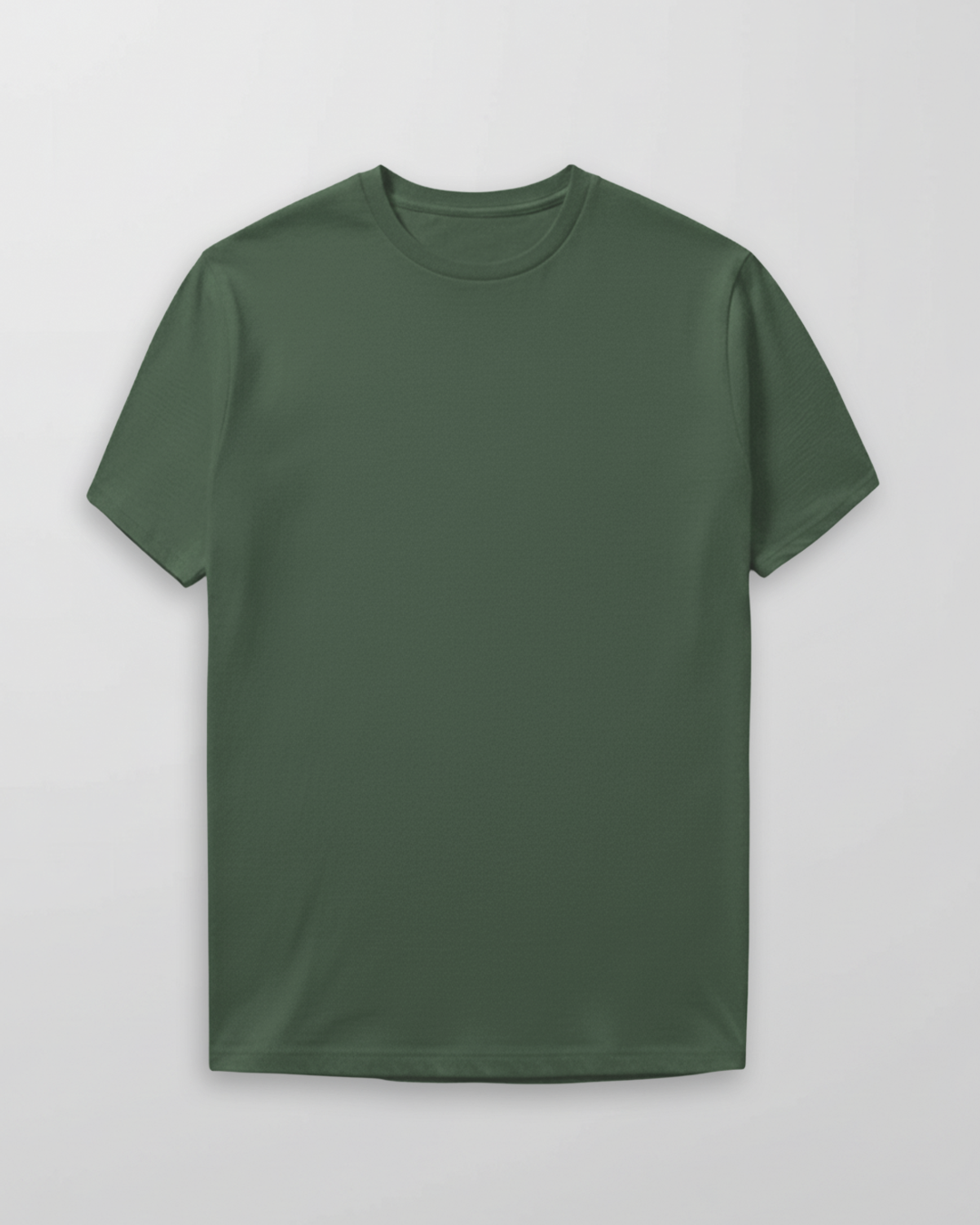 Polo Verde Militar Basico Unisex (2)