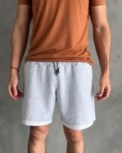 Short Melange Clasico para Unisex