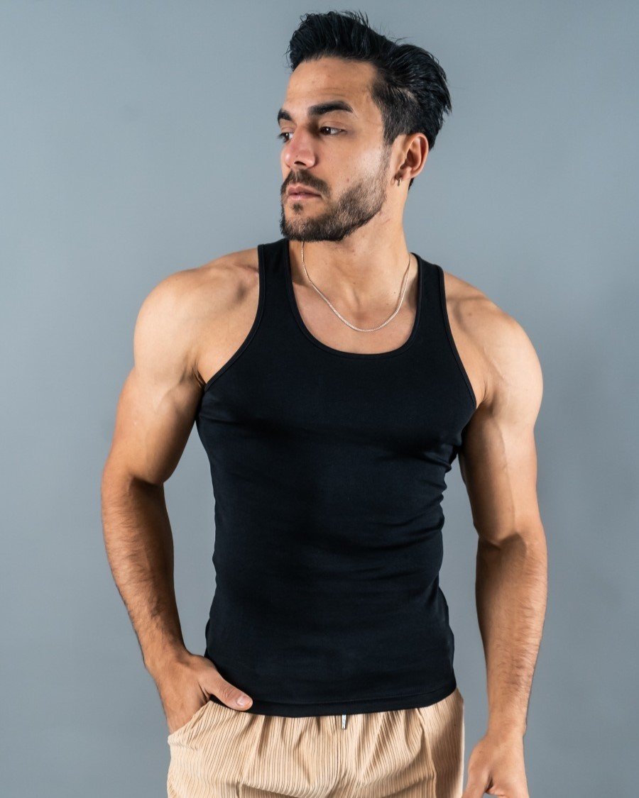 bividi-negro-tank-tok (3) Bividi Negro Tank Tok para Hombre