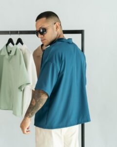 Camisa Cobalto Boss para Hombre