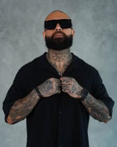 Camisa Negro Raggio para Hombre