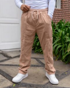 Jogger beige para hombre