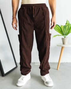 Jogger marron para hombre