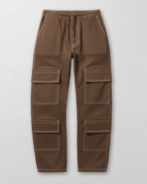jogger marron para hombre