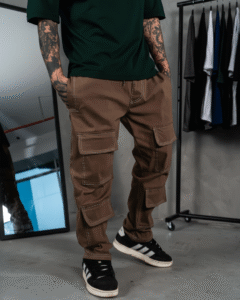 jogger marron para hombre