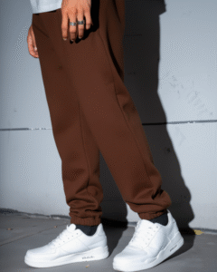 jogger marron para hombre