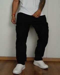 jogger negro ston para hombre