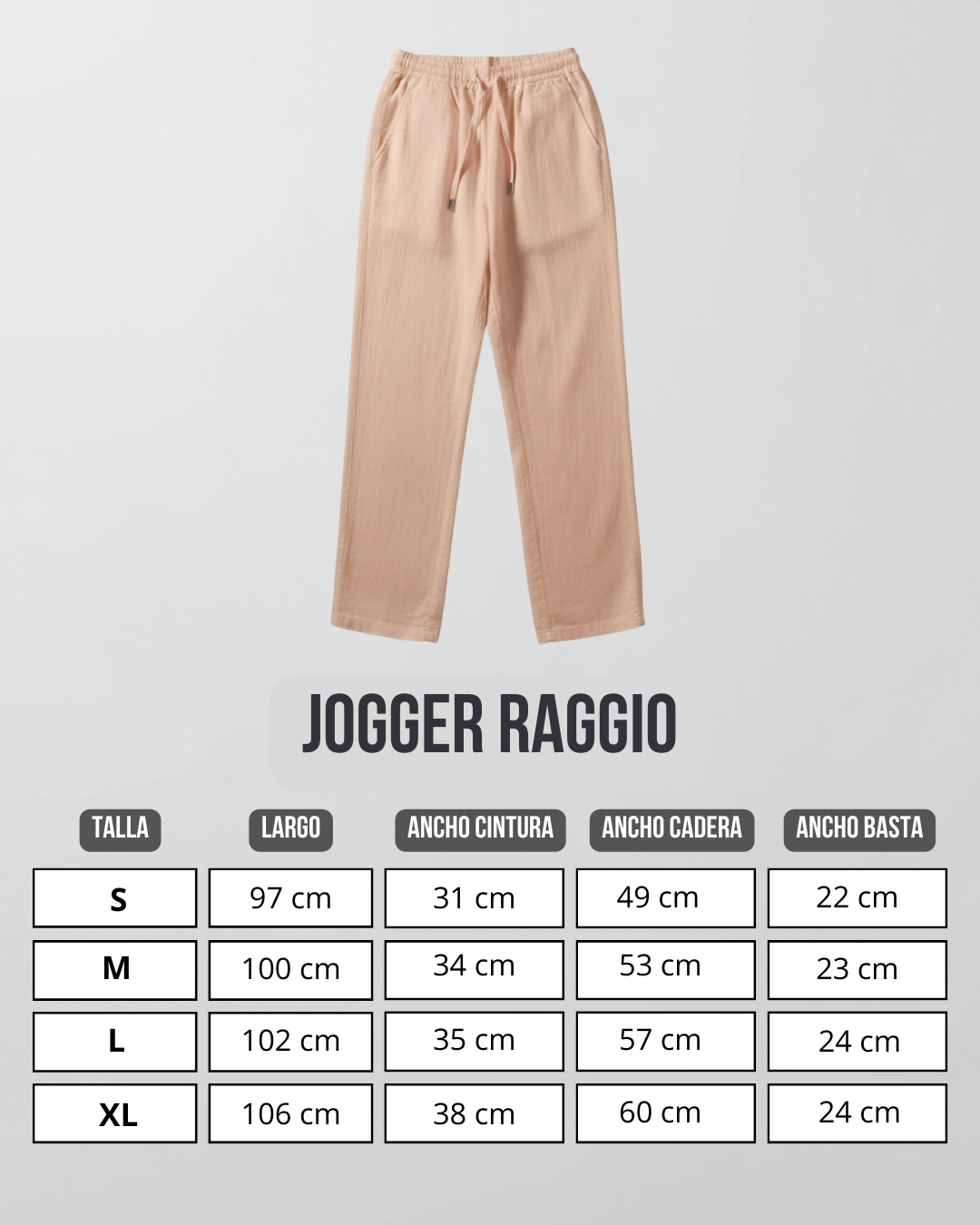 jogger-raggio-medidas