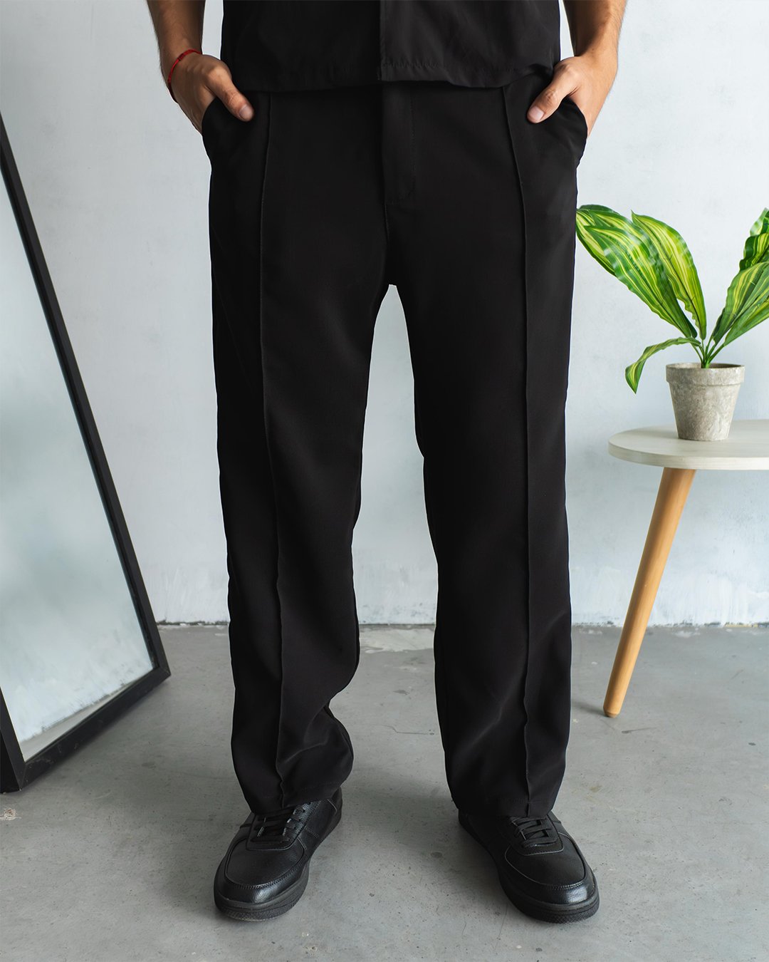 pantalon-negro-uomo-cattivo (3) Pantalon Negro Uomo Cattivo para Hombre