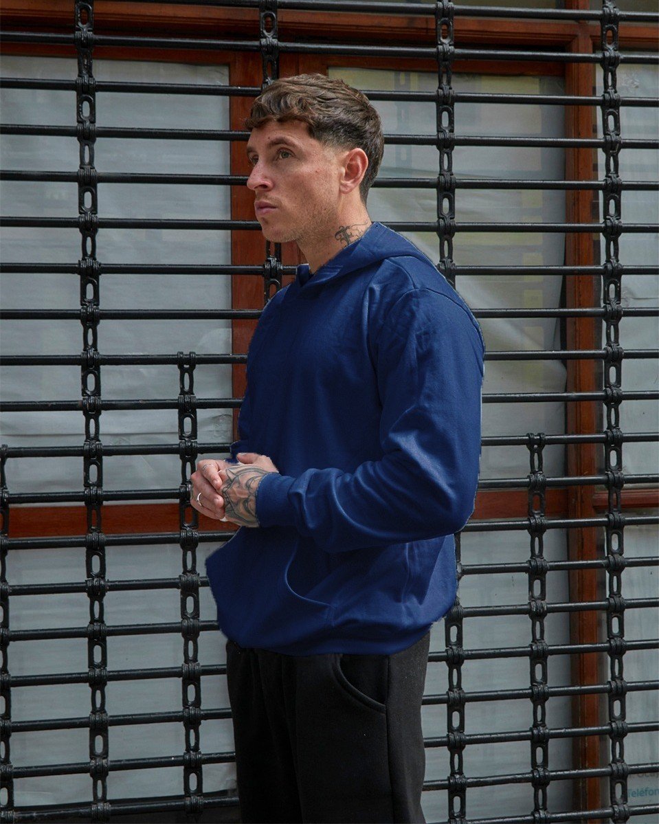 polera-azul-clasica-unisex (1) polera azul unisex