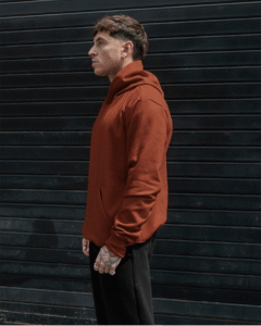 polera marron para hombre