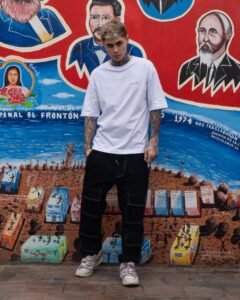 Polo Blanco Oversize para hombre