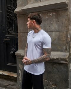 Polo Basico Blanco para Hombre