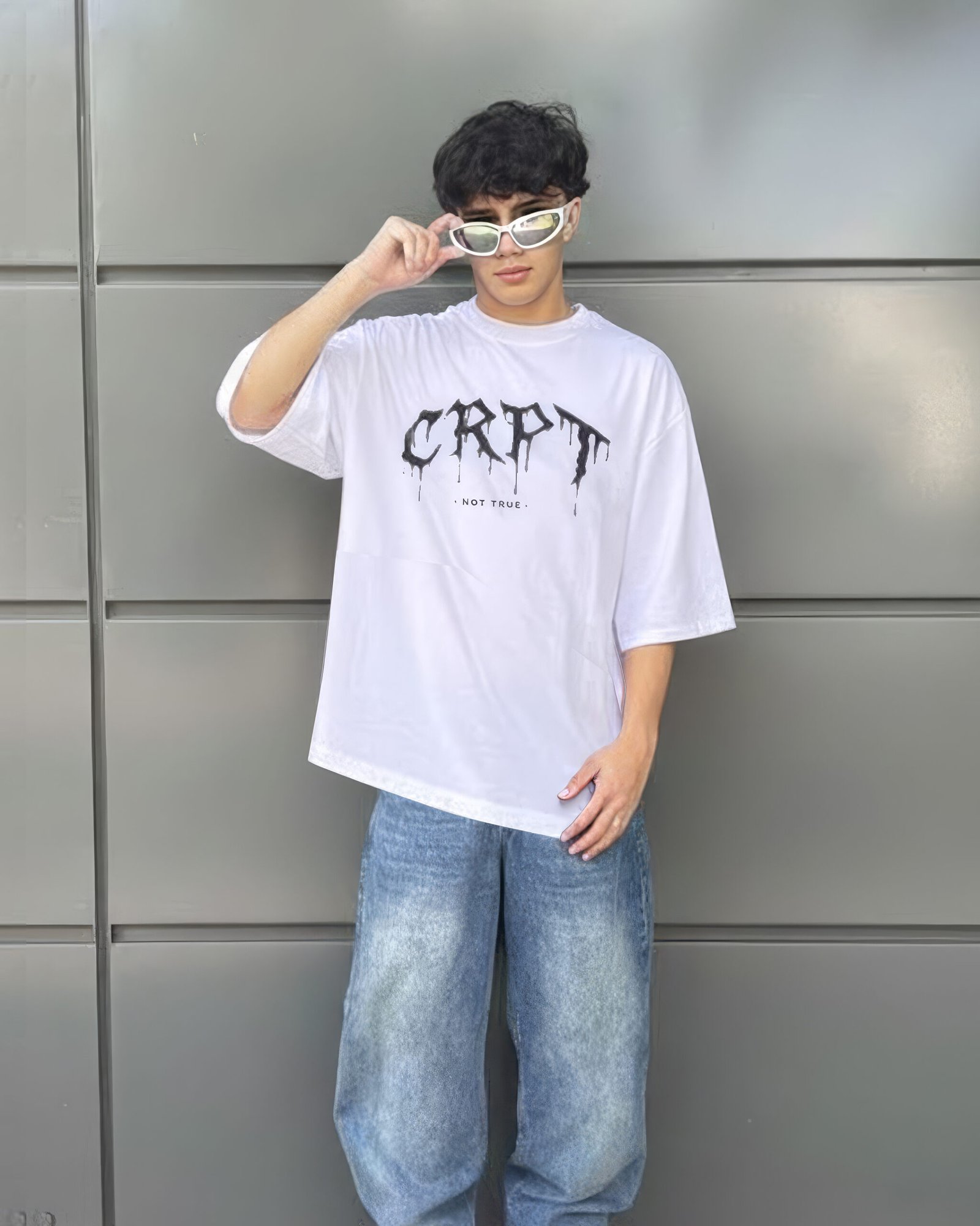 polo-blanco-crpt-hombre (3) Polo Blanco Oversize para Hombre