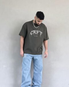 polo gárgola oversize para hombre