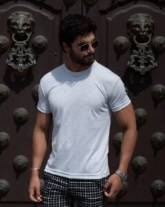 Polo Melange Clasico para Hombre