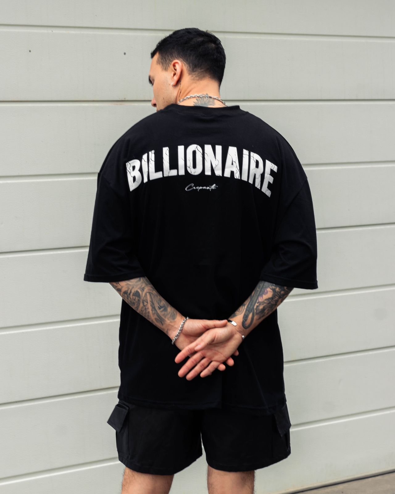 polo-negro-billionaire-hombre (1) Polo Negro Oversize para Hombre