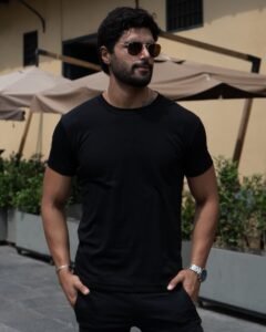 Polo Negro Clasico para Hombre