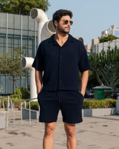 Short Azul Cattivo para Hombre