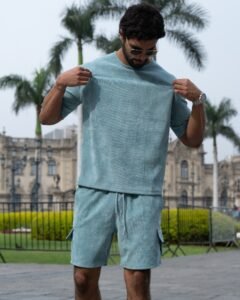 short cemento picaso para hombre