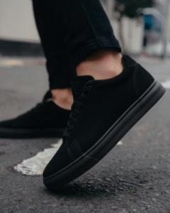 Zapatilla Negro Gamuza Unisex