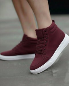 Zapatilla Vino Botines Gamuza Unisex