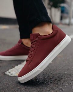 Zapatilla Vino Gamuza Unisex