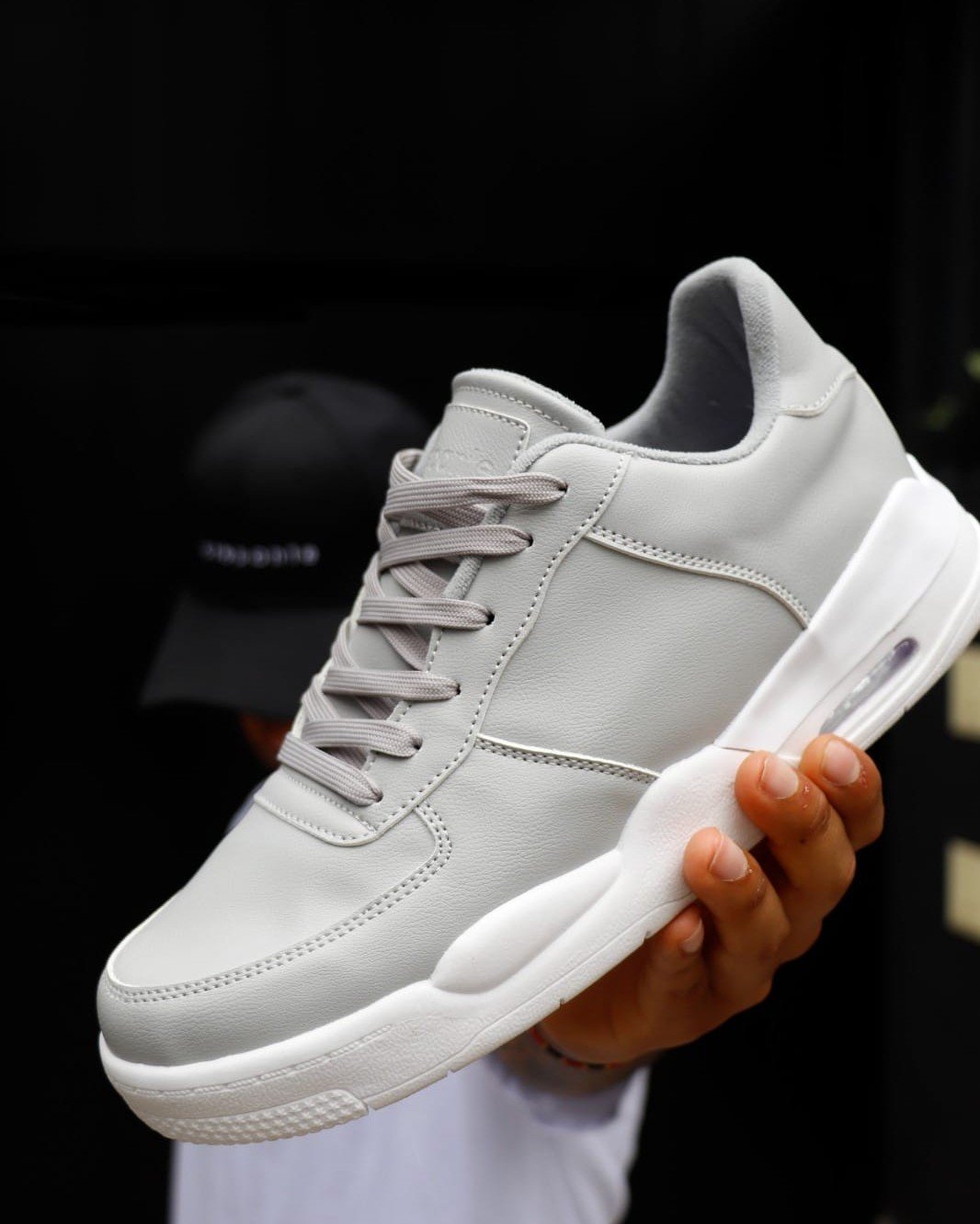 zapatilla plomo para hombre