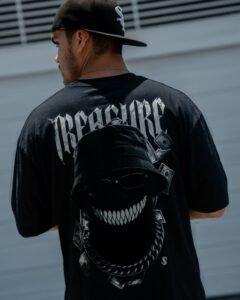 Polo Negro Money Damon para Hombre