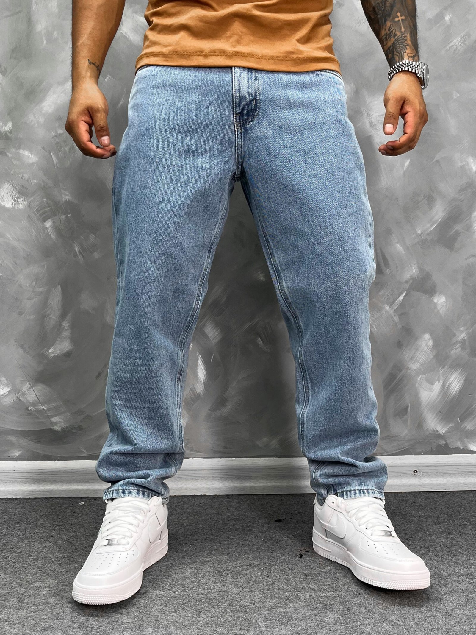 Mom Jean Sky Blue para hombre